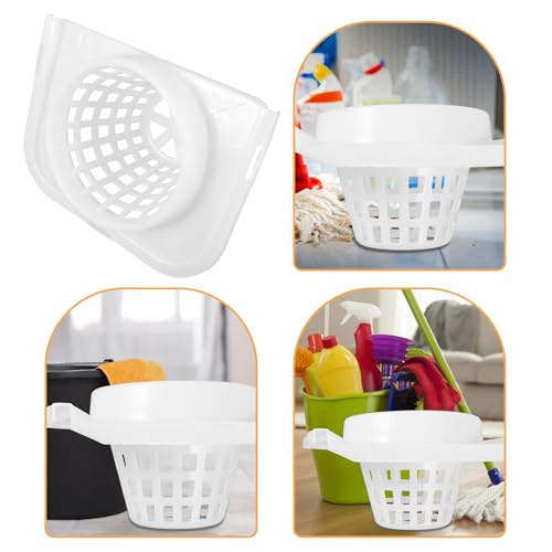 Mop Bucket Basket Replacement 10.82X8.07X5.51In Thickened Plastic Drainage Basket for Mopping Bucket Accessories Splash Prevention and Efficient Water Removal
