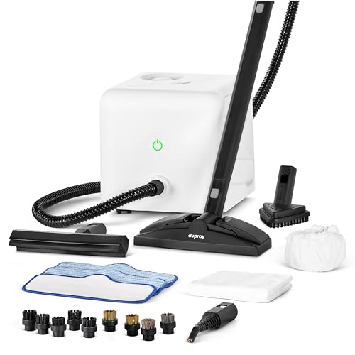 Dupray Neat Steam Cleaner, Multipurpose Steamer for Floors, Grout & Upholstery, Chemical-Free Cleaning, Large Tank, 20-Piece Accessory Kit *Kills 99.9% of Bacteria & Viruses - size: 20-piece (Neat Steam Cleaner)