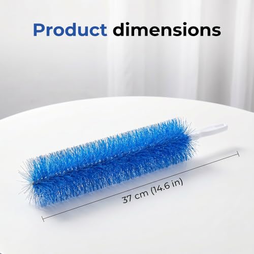 Bendable Microfiber Head, 2026 New Fan Cleaner Brush Reusable Dust Remover, Bendable Microfiber Brush for Electric Fans Air Conditioning, Home Car Vents, Curtain (Blue 4pcs) - color: Blue 4pcs