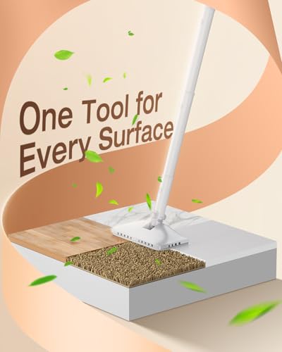 10-in-1 Steam Mop with Detachable Handheld Steamer,350ml Tank, 10s Heat-Up, 248°F Steam Cleaner, 2-Level Control and Swivel Head for Floor,Carpet,Tiles, BBQ grill,Car Accessories Clean White - color: Clean White