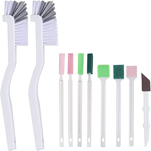 Crevice Cleaning Brushes Tool kit Small Cleaning Brush for House Cleaning Disposable Toilet Brush Deep Cleaning Brush Gap for Gap Corner of Stove Hard to Reach Cleaning Tools (Multicolor) - color: Multicolor