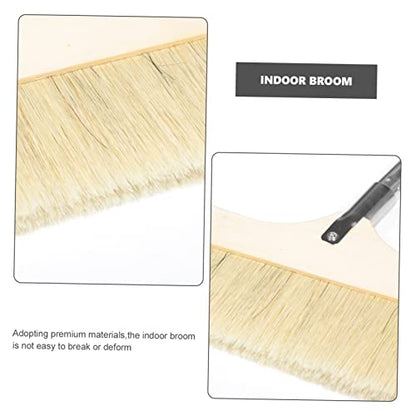 Long Handle Soft Bristle Brush Detachable Sweeping Broom Floor Cleaning Broom for Home