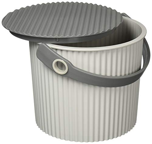 Hachimankasei 239734 Sceltevie Omnioutil Basket, Luxe Gray, Mini, 1.5 gal (4 L), Natural Luxe - color: Luxe Grey, style: Mini Size: 1.2 gal (4