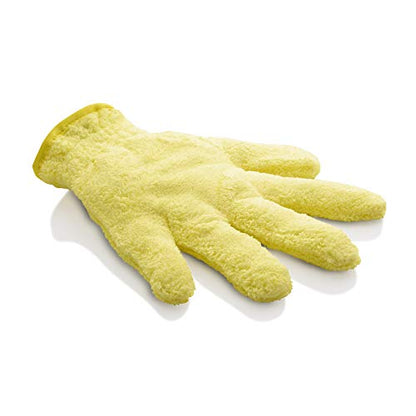 E-Cloth High Performance Dusting Glove - Reusable Microfiber Dusting Glove for House Cleaning, Washable Mitt for Dust, Pet Fur, Furniture, Blinds, Wood, Kitchens, & Household Surfaces - 1 Pack - size: New Version