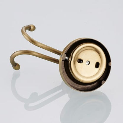 Antique Bronze Robe Hooks for Bathroom Towel Hook Storage Hook Wall Mounted - color: Towel Hook