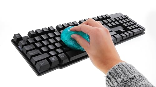 Xtreme Dust Cleaning Gel for Computers, Keyboards, Electronics, Car Interiors, and More, Designed to Easily Remove Dust and Dirt from Hard-to-Reach Places, Electronic Safe, 3.5 oz