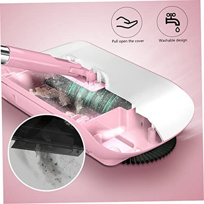 Carpet Sweeper Manual Manual Vacuum Sweeper 2 in 1 Hand Push 180 Degree Rotating Sweeping Mop Crumb Vacuum Cleaner Home Cleaning Tool for Sweeping Style2 - color: Style2