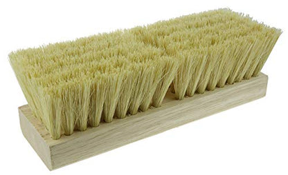 Weiler 44429 9" Block Size, 5 X 14 No. Of Rows, Wood Block, Tampico Fill, Deck Scrub Brush - size: 9", style: Tampico