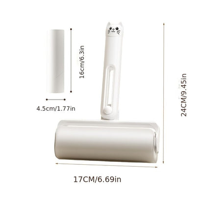 16cm Wide Lint Roller, Super Sticky, Efficiently Removes Pet Hair, Dust for Clothes, Sofa and Bedding (wihte) - color: Wihte