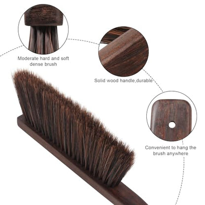 Dust Pan and Brush Set-Handheld Angled DustPan and Hand Broom Set, Large dust pan with handle,Heavy Duty Metal Dustpan and Brush Set Home For Small Item Sweeping Rubber Coated Easy to Grasp Handle - size: Dustpan and brush 11.8*14.3 Inch