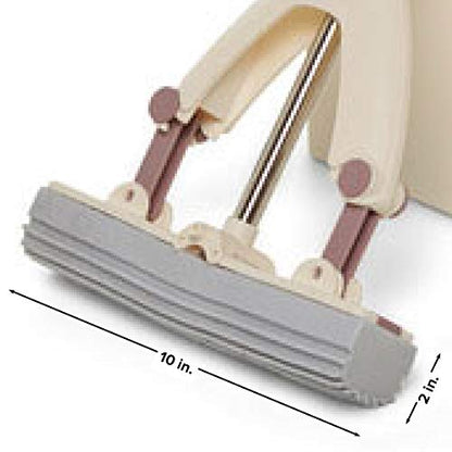 Poly Mop PVA Sponge 3-Pack Refill Replacement Mop Heads - Ultra Absorbent Mop Head to Wash, Clean, and Dry Floors - Effectively Cleans Dirt and Hair from Flooring (3-Pack)
