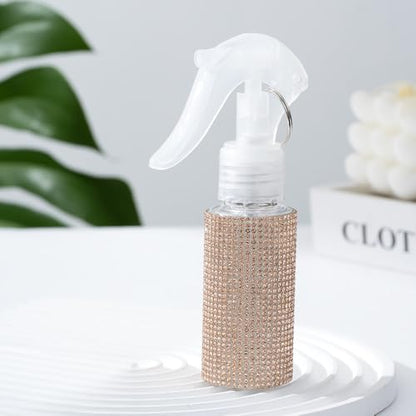 60ml Empty Spray Bottles, Continuous Spray Bottle for Hair, Spray Water Bottle Fine Mist Refillable, Skin Care, Showering Pets, Plants, Travel, Ironing and Cleaning -Champagne - color: Champagne