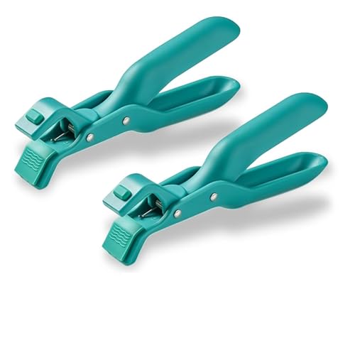 2026 New Hot Plate Gripper, Multi-Angle Anti-Scald Bowl Holder Clip, Multi-Function Hot Dish Gripper Handles, Kitchen Silicone Anti Slip Clip Tool for Pot, Pan, Bowl, Plate, Baking Tray (Green*2PCS) - color: Green*2PCS