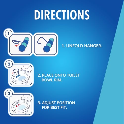 Soft Scrub 4-in-1 Rim Hanger Toilet Bowl Cleaner, Sapphire Waters, 6 Count - size: 1 Count (Pack of 6)