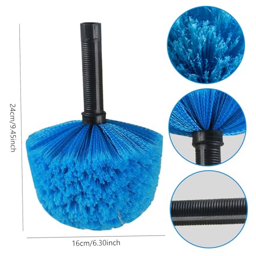 Cobweb Duster Head Twist on Spider Web Brush for Cleaning,Duster Refills Head Attachment Fits Standard Threaded Poles, No Pole,Hand Duster Dusters