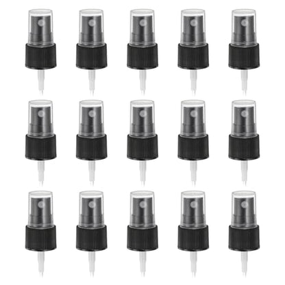 uxcell Spray Top 50Pcs 20/410 Plastic Fine Mist Reusable Replacement Black | Spray Bottle Pump Plastic Top Reusable Replacement for Cosmetic Perfume and Body Sprays Bottle - color: Black, size: 20/410