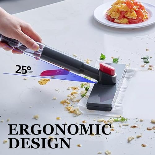 Small Mini Mop - 203g Tabletop Cleaning Tool, Kitchen Mops, Portable Compact Cleaner, Strong Absorbent Household Mops | Wet Dry Dust Mop for Bathroom, Living Room, Tableware, Car, Desktop Surfaces - color: Gray