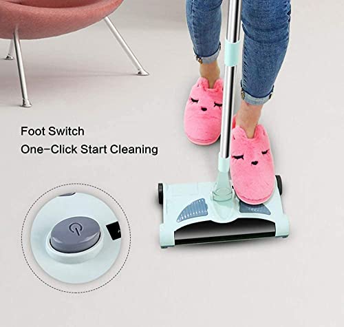 Cordless Wet Dry Vacuum Cleaner and Mop, Mop and Vacuum Cleaner in One, 60 min-Running, Home Powerful Handheld Sweeper Vacuum Cleaner Rechargeable Floor Cleaner for Hardwood Floor Carpet Pet Hairs