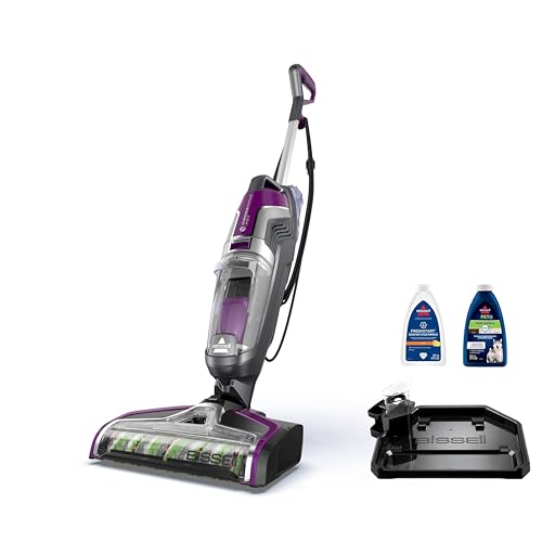 BISSELL Crosswave Pet Pro All in One Wet Dry Vacuum Cleaner and Mop for Hard Floors and Area Rugs, Purple, 2306A - style: CrossWave Pet Pro