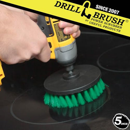 Kitchen Cleaning Supplies - Kitchen Scrubbing Accessories - Stovetop Scrub Brush - Countertop Cleaning Kit - Cooktop Kitchen Scrubber - Oven Pan Scrubbing Tool - Griddle Scrubbing Brush - Oven Brush