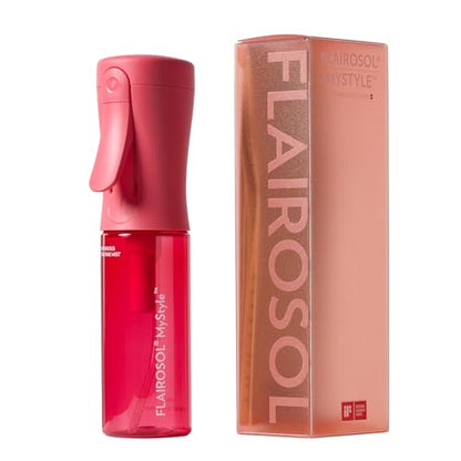 FLAIROSOL MyStyle, Spray Bottle for Hair - Small Travel Spray Bottle, Ultra Fine Continuous Water Mist for Face, Hairstyling, Salon, Cleaning, Beauty, Toners, Hydration & Makeup, 3.04oz / 90ml, Pink - color: Pink, style: 1 Pack