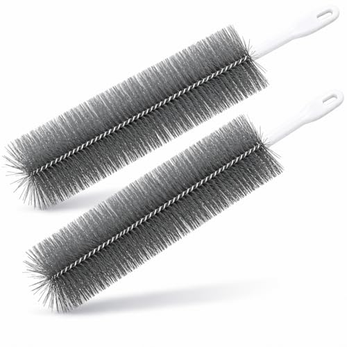Fan Cleaning Brush, Bendable Microfiber Head,Reusable Dust Remover, Fan Cleaning Brush Duster for Air Conditioning Shutters, Ceiling Fan Blades, Air Vents, Curtains ，2PC*Gray - color: 2pc*gray