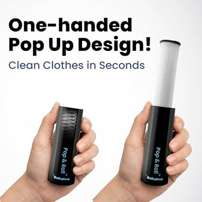 Mini Lint Roller for Pet Hair Extra Sticky (3 Pack + 4 Refill Rolls) - Travel Size Pet Hair Roller with Retractable Cover - Cat & Dog Fur Remover for Clothes - size: 3 Pack with 4 Refills