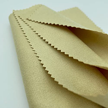 AAwipes Trumpet Cleaning Cloths Microfiber 12"x12" (6-Pack, Yellow) Plush Polishing Cloths for Musical Instruments Cleaning Cloths for Guitar Violin Piano Clarinet Sax Universal (HCIS-1212-Y) - color: Yellow 6PCS
