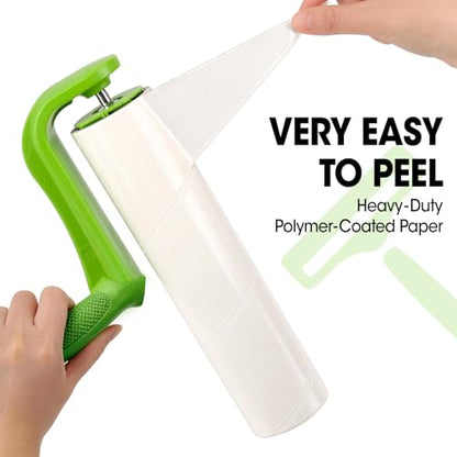 10 Inch Lint Roller Refills, 4 Rolls 200 Sheets Large Lint Rollers for Pet Hair Extra Sticky, Easily Remove Carpets, Clothes, Couch and Curtains Dust (Not Include Lint Roller Handle) - color: 4 Rolls 200 Sheets