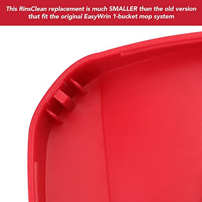 4.5inch Mop Replacement Base Part for O-Ceda RinseClean Spin Mop, Mop Head Cover, Plastic Mop Base Case Disc (Small mop Base) - color: Rinseclean Base
