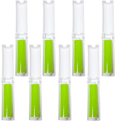 Mini Reusable Lint Roller 8 Pack, Washable Sticky Lint Roller Portable Travel Cat Dog Pet Hair Remover Cleaner with Cover for Clothes, Travel, Home - size: 8 Pack Mini Size