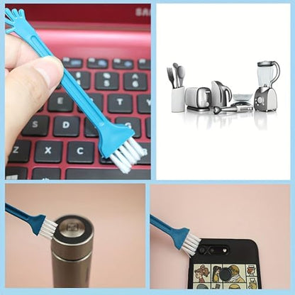 5PCS Digital Cleaning Brush Set, dust Removal Gap Brush, Suitable for laptops and Mobile Phones, Combination - color: Combination
