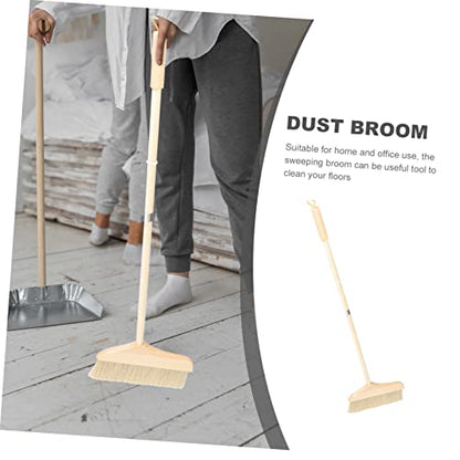 ORFOFE Sweeper for Hardwood Floors Soft Broom Detachable Handle Telescopic Sweep Broom