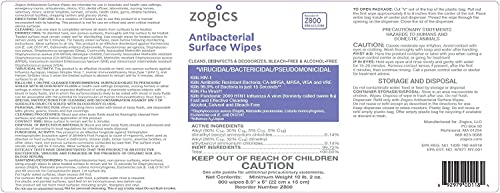 Zogics Antimicrobial Wipes and Wall Mounted Dispenser – No-Touch Wipes Dispenser, Mounts Easily to Wall for Quick Access to Disinfecting Wet Wipes - style: Black + Antimicrobial Wipes