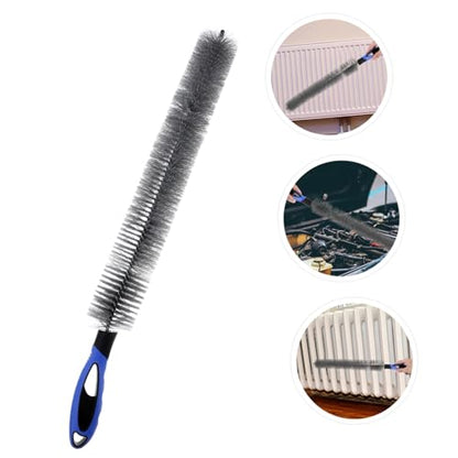 Dust Cleaning Brush Tool for Home Radiators and Refrigerators Ergonomic Handle for Easy Access to Condenser Coils Practical Cleaning for Appliances