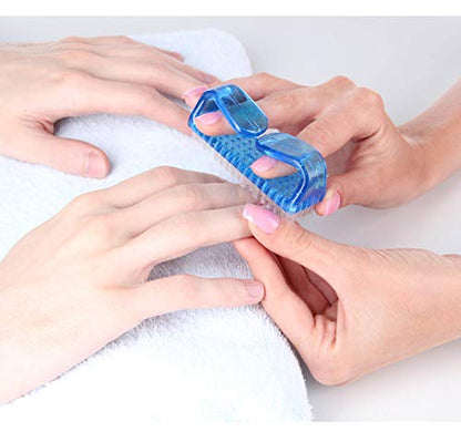 6 Pack Handle Grip Nail Cleaning Brush, Fingernail Brush Cleaner Scrub Brush Kit for Toes Shower and Women & Men & Pets (Color a) - color: Color a