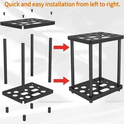 Garden Tool Organizer for suncast shed accessories,Garage Tool Tower Rack,Heavy Duty Garage Tool Storage,for Garden,Yard,Shed,Easy Assembly (Classic)