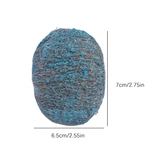 Metal Scrub | Effective Steel Soap Scrubber | 10X Abrasive Reusable Multi-Purpose Brush for Grime Sink Pans Hygiene Stovetops Pots Skillets Stubborn Grease