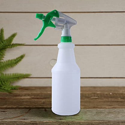 Spray Bottles for Cleaning, 3 Pack,25 Oz Heavy Duty Empty Plastic Adjustable Nozzle Spray Bottle,Leak Proof Refillable Hair Spray Bottles for Industrial Plants Cleaning Solutions Hair