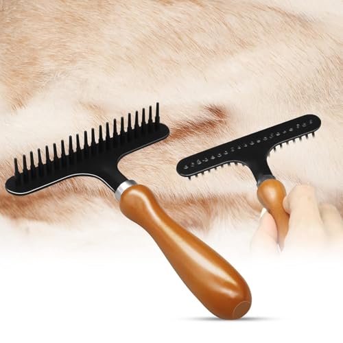 Carpet Rake, Hand Held Carpet Rake for Matted Carpets, Portable Shag Rug Rakes Carpets, Making it Fluffy