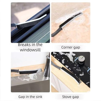 Crevice Cleaning Brush Durable Grout Gap Cleaning Brush Kitchen Toilet Tile Joints Dead Angle Hard Bristle Cleaner Brushes for Shower Floor Line