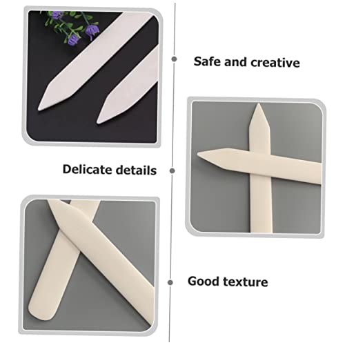 GARVALON Laundry Stain Remover Household Bone Folder Tool Clothing Scraping Tool Clothing Stain Scraper Fuzz Shaver Fur Removing Lint Remover Foldable Carpet Lint Scraper Rug or