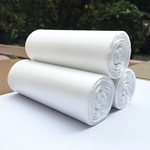 2 Gallon Small Trash Bags, Clear, 150 Counts/ 3 Rolls - size: 50 Count (Pack of 3)