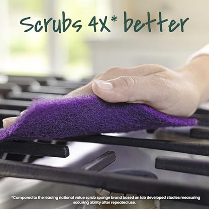 Scotch-Brite Advanced Extreme Scrub, Ideal for Grills and Grates, 12 Scour Pads