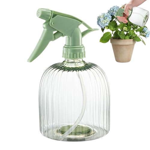 Reusable Watering Can, Adjustable Spray Bottle, Multi Purpose Plant Spraying Tool, Sturdy Garden Household Cleaning Sprayer for Indoor Outdoor Plant Care Gardening Use 6.97x4.53x3.54 Inches - color: Green