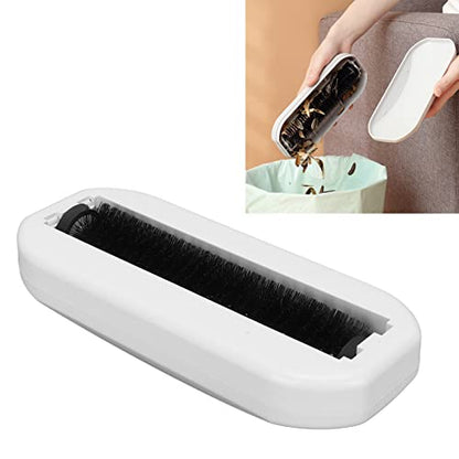 Handheld Crumb Sweeper, Reusable Home Soft Hair Debris Collector for Table Bed Sheet Clothes Sofa Carpet Mat - ABS Material Ergonomic Design