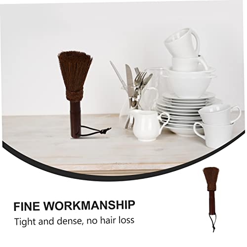 PartyKindom Palm Scrub Brush for Dishes Pots Pans Durable Cleaning Tool with Sturdy Bristles for Kitchen Sink Home Use Light Space-Saving Practical