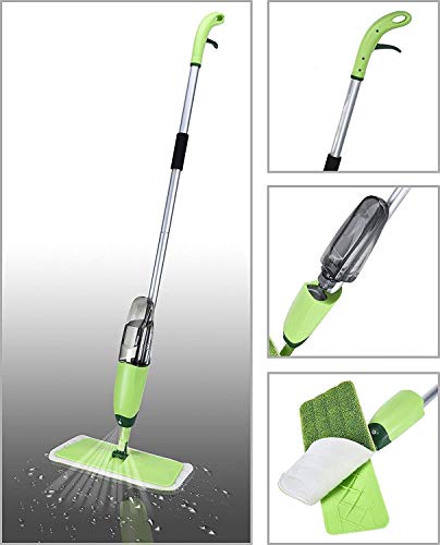 Spray Mop Set with Microfiber Removable Washable Pad, 360 Degree Easy Floor Cleaning Wet & Dry Healthy Mop for Office, Home Floor Cleaning Spray Mop (Pack of 1) (Spray Mop)
