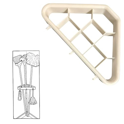 Corner Broom and Tool Holders (Set of 2)