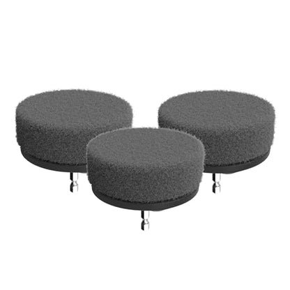 Dirt Devil Scour Pad Cleaning Set, 3 Piece, 3.5" Pads, for Use on Stainless Steel, Tubs, Showers, Metal and More, Extreme Dirt Build Up, Scouring Pad Drill Attachment for Cleaning - style: Scour Pad Kit